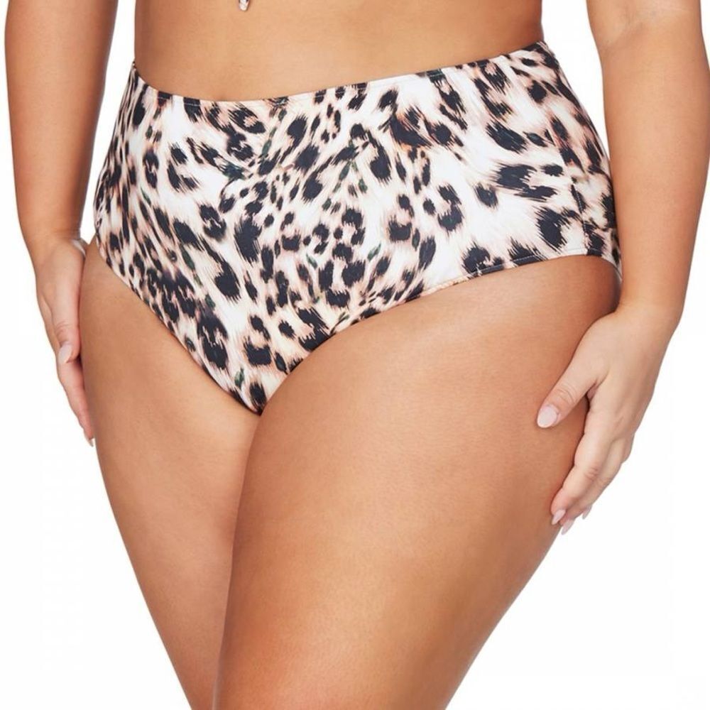 ARTESANDS Saphare Animal Mondrian Reversible High Waist Swim Pant Size US 20 (H5